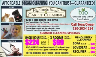 Summer Cleaning Special